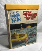 VINTAGE MARX TOYS #4115 STAR STATION SEVEN PLAYSET (1978) MINT COMPLETE