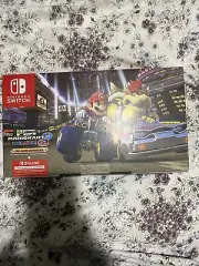 Nintendo Switch Mario Kart 8 Console Deluxe Neon Bundle - Fast Shipping