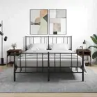 vidaXL Bedside Tables 2 pcs Smoked Oak 40x41x50 cm Engineered Wood 2BB