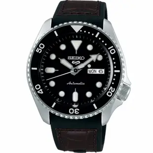 SEIKO 精工 5 Sports 系列風格品味機械錶(4R36-07G0C/SRPD55K2)-黑/42.5mm_SK043