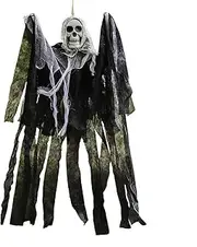 Horror Skeleton Ghost,Creepy Ghost Prop Skull Horror Ghost | Horror Grim Skeleton Ghost Spooky Party Props for Patio Lawn Garden Indoor/Outdoor Decoration