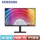 SAMSUNG三星 27型 S6 QHD 高解析度平面顯示器 S27A600NAC