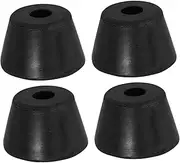 CLISPEED 4 Pcs Rubber Vibration Pads Durable Noise Dampening Foot Pads for Appliances Furniture Equipment Prevents Slipping Reduces Movement for Home Commercial Use