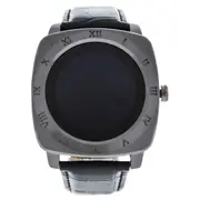 Eclock EK-F3 Montre Connectee Black Leather Strap Smart Watch by Eclock for Unisex - 1 Pc Watch