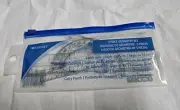 WESTCOTT 14550 Geometry Math Tool Set Plastic (Ruler + Protractor + 2 Triangles)