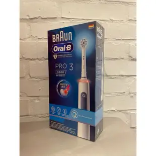 全新|德國百靈ORAL-B PRO3 3D電動牙刷（藍）