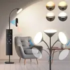 Tall LED Floor Lamp, Super Bright Reading Standing Lamp, Stepless Dimmable & ...
