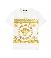 [Versace Kids] Versace Kids Medusa '95 cotton jersey T-shirt Y 14 white