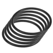 5pcs Sewing Machine Motor Stretch Belt 251mm 10" Perimeter, 5mm Belt Thick