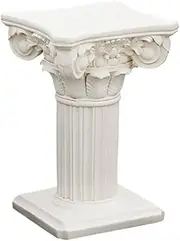 Roman Pillars Decor European Roman Pillar Column Wedding Decoration Ornaments Vintage Pedestal Base for Garden Courtyard Balcony Garden Plinth