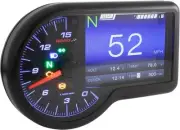 Koso RX-3 GP Style Multi-Function Gauge Black Panel