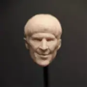 Blank 1/10 Scale SuperMan Guy Gardner Head Sculpt Unpainted Fit 7" Neca Figure