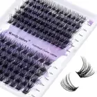Individual Lashes Lash Clusters D Curl DIY Lash Extension Wide Stem Length Thin