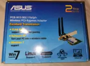 Asus PCE-N13 WPS 802.11 B/G/N Wireless LAN PCI-Express Adapter Card Access Point