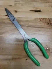 *NEW & UNUSED* Snap On GREEN 908CF - 9" Stork Needle Nose Pliers