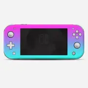 Skins Decals wrap for Nintendo Switch Lite - hombre pink purple teal gradient