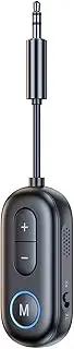 Wireless Audio Transmitter,Audio Adapter Aux Wireless Transmitter - USB Car Charger Audio Receiver, TV to Headphones Transmitter Receiver for Car/Home Stereo, Airplane, Boat