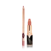 [Charlottes] Jk Magic - Luscious Lip Slick - Peachy Nude-rose Lipstick & Liner | Charlotte Tilbury