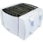 BRENTWOOD TS-265 Cool Touch 4-Slice Toaster (White)
