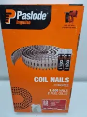 Paslode Coilmaster Nails 50mm - Ring Shank Stainless Steel - New