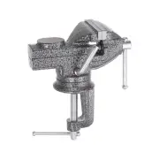 Mini Bench Vise, 3" Jaw Width Universal Drill Press Table Clamp