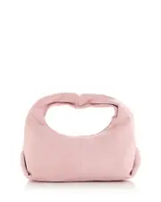 Aqua Suede Hobo Bag - Exclusive