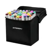 Markers Brush Tip Double Tipped Art Alcohol Marker Set for Artist kids Adults Coloring Sketching Drawing Illustrations 60 Colors