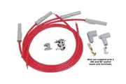 MSD Spark Plug Lead Set 8.5mm Red 4 Cyl Multi-Angle Plug/Socket MSD31159