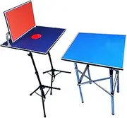Table Tennis Rebound Board,Portable Pingpong Return Board,Save Space Simple Table for Home Gyms Schools