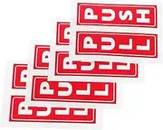iplusmile Sliding Glass Door Stickers Set 8 Pieces Desk Signs Slider for Office Shop Cafe Warning Sign Back Door Decals