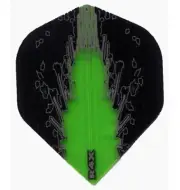 Bulk Pack of 15 (5 Sets) Ruthless R4X HIGH IMPACT Dart Flights - Green