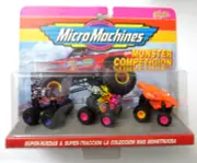 1994 Micro Machines Monster Truck Competicion Collection MOC Galoob Europe RARE
