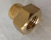 1/8NPT Female Thread to Male Brass Sump plug Adaptor sensor gauge oil temprature
