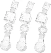 LIFKOME 6Pcs Handmade Whiskey Elegant Wine Decanter and Crystal Glasses for Wine Tasting Parties and Home Use Men and Wine Lovers