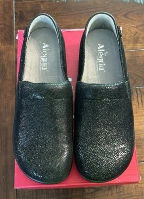 ALEGRIA KELI-950 GLITZ NOW OR NEVER SZ 40/US SZ 9.5-10 Black SPARKLE SHOES/EUC