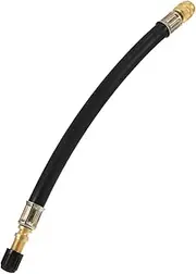 WEKADRIN Bicycle Hose Adapter Extension Hose for Easy Tire Inflation Connector for Electric and Manual Inflators Compact Design for Bikes Motorcycles