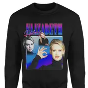 ELIZABETH HOLMES Sweatshirt CrewneckHoodie sweatshirt