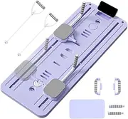 Multifunctional Pilates Board, Foldable Abdominal Roller Board Automatic Rebound Pilates Reformer Machine, Core Strength and Abdominal Training, Full Body Workout Equipment