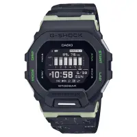 在飛比找Yahoo奇摩購物中心優惠-CASIO卡西歐 G-SHOCK 運動藍芽連線電子錶(GBD