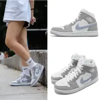 在飛比找momo購物網優惠-【NIKE 耐吉】休閒鞋 W Air Jordan 1 Mi