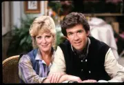 Joanna Kerns Alan Thicke On 1985 Tv Series Growing Pains Old Photo 10