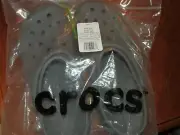 Crocs Men's Classic Clog 10001-100 Slate Grey Size 11 New in Packaging