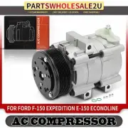 A/C Compressor with Clutch for Ford E-150 Econoline F-150 Econoline Super Duty (for: Ford)