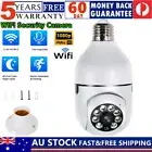 Panorama Screw in Light Bulb Security Camera Outdoor 2.4G WiFi 1080P Smart