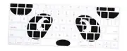 Silicone Keyboard Cover Skin for MacBook Air 13 Inch 2018 Release A1932 with