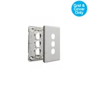 HPM Excel Life 3 Gang Grid and Plate | ED770/3GPLWE
