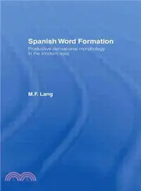 在飛比找三民網路書店優惠-Spanish Word Formation ─ Produ