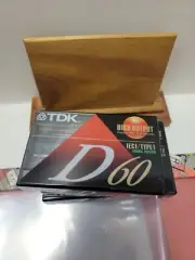 tdk d 60 cassette tapes