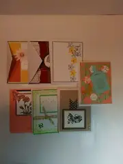 Lot of 7 Unique Handmade Crafted Get Well Thank You Empathy Cards