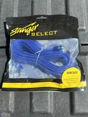 Stinger Select SSRCB20 RCA Interconnect Cable Competition 20' Foot Car 2-Channel